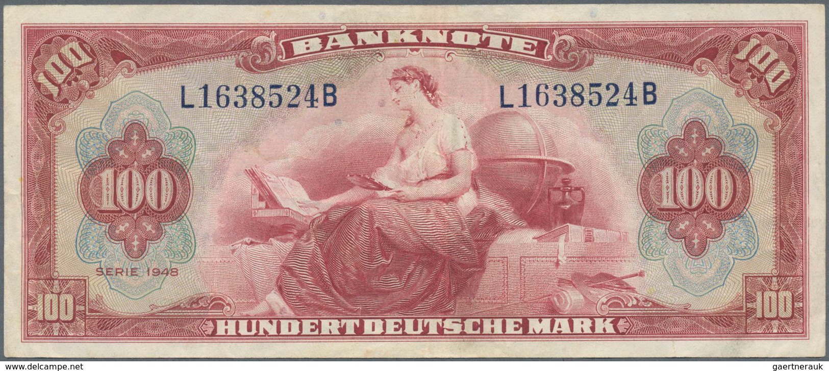 Deutschland: Deutschland mit Nebengebieten, hochwertige Sammlung von ca. 436 Banknoten, dabei enthal