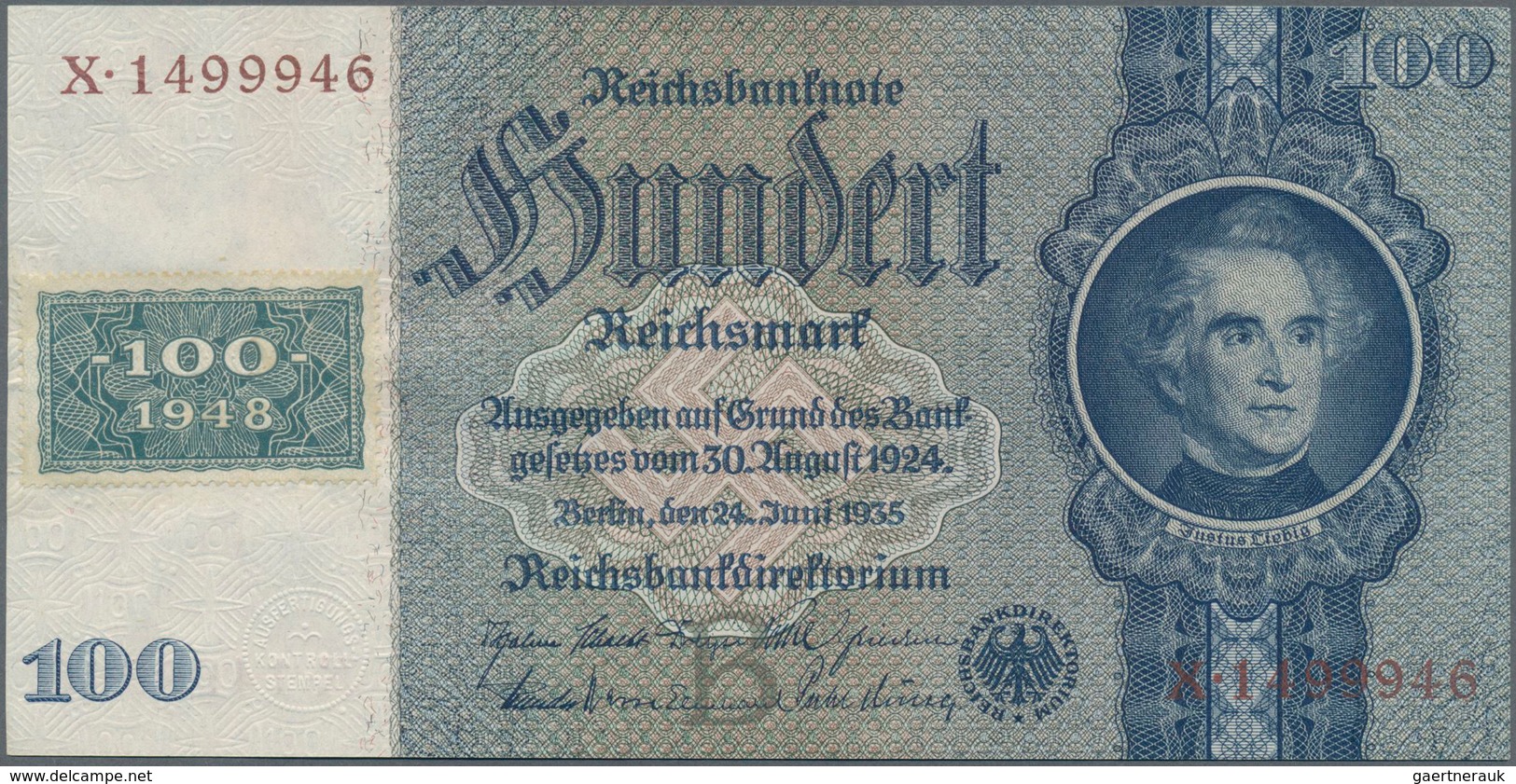 Deutschland: DDR + Memel. Schwarzes Album Mit Kassenfrischer DDR Sammlung Der Banknotenserien 1948-K - Altri & Non Classificati