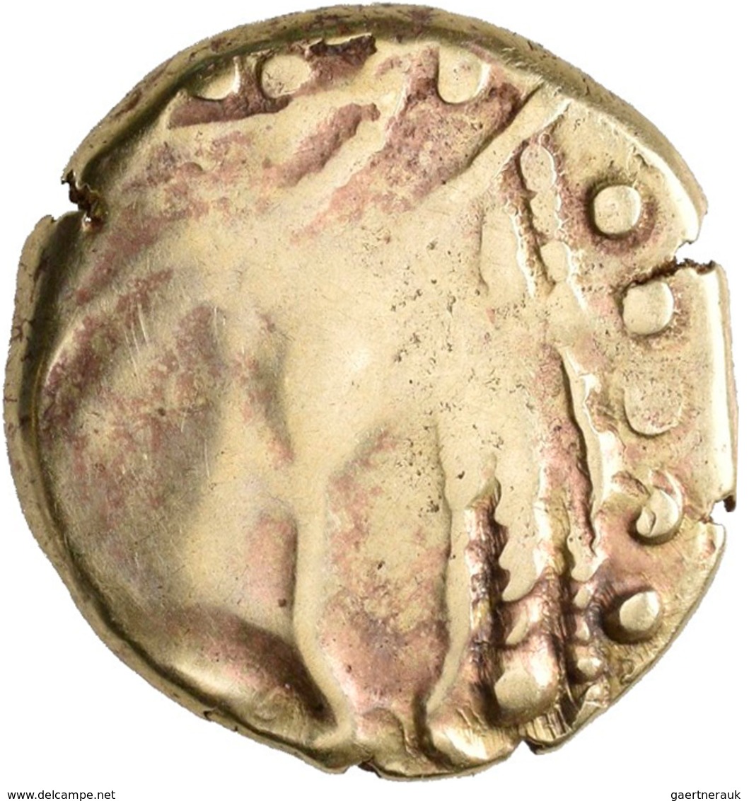 Gallien: AV-Stater, 6,17 G, 2./1. Jahrhundert V. Chr., Schön-sehr Schön. - Celtic