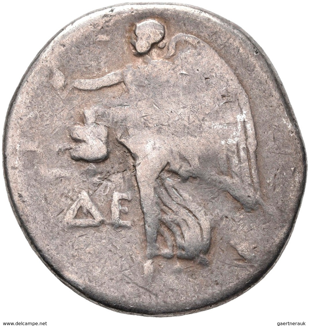 Pamphylien: SIDE, Tetradrachme, 2. - 1. Jhd. V. Chr, 16,41 G, Mit Gegenstempel Auf Av, Athenakopf Mi - Greche