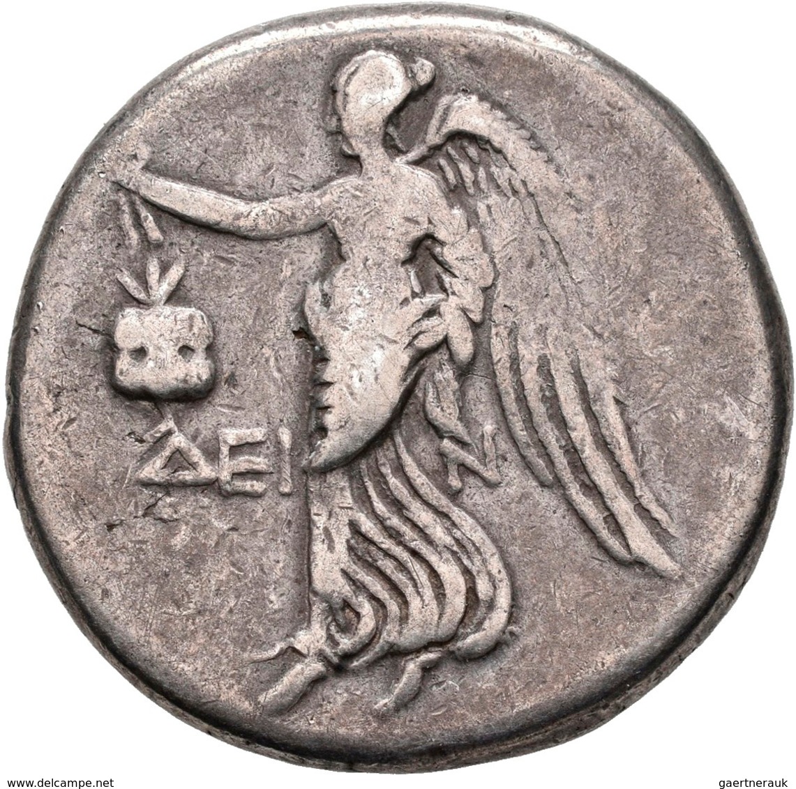 Pamphylien: SIDE, Tetradrachme, 2. - 1. Jhd. V. Chr, 16,65 G, Mit Gegenstempel Auf Av, Athenakopf Mi - Greek