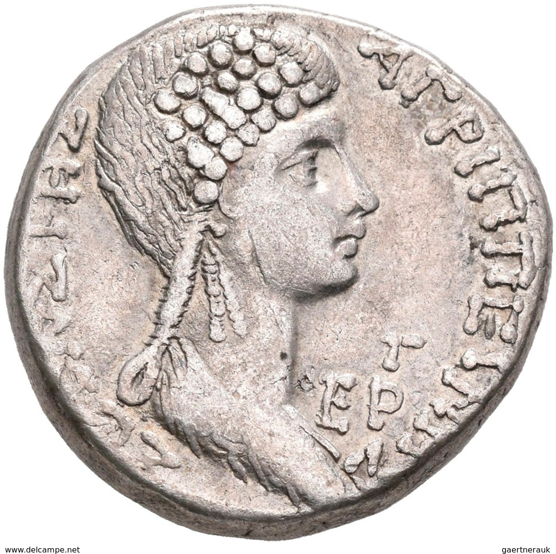 Syrien - Seleukis Und Piereia: Nero (54-68) Mit Agrippina Minor (+59), AR-Tetradrachme, Antiochia, 1 - Sonstige & Ohne Zuordnung