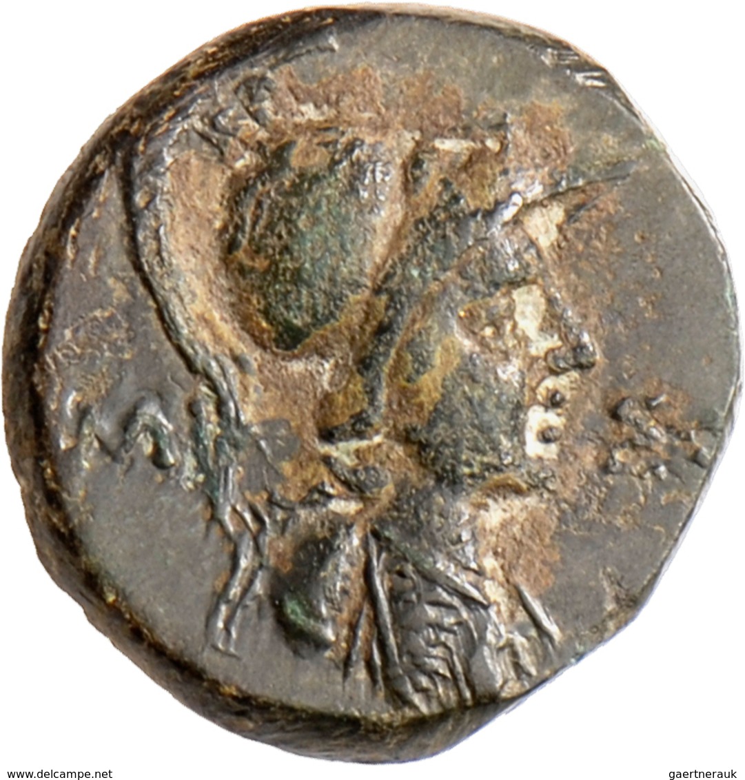 Provinzialrömische Münzen: Lot 6 AE: 2x Amisos, Sebaste, Laodikeia, Akmoneia, Synaus. Meist Um Ss. - Province