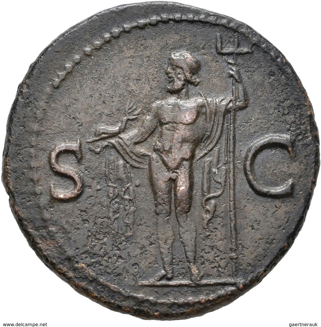 Agrippa (12 V.Chr.): Æ-As, 10,85 G, Fast Sehr Schön. - Altri & Non Classificati