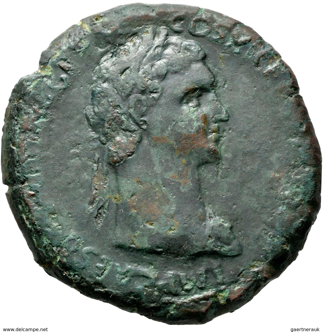 Domitian (69 - 81 - 96): Sesterz, Mzst. Rom; 36,85 Mm, 25,78 G, Sehr Schön. - Die Flavische Dynastie (69 / 96)