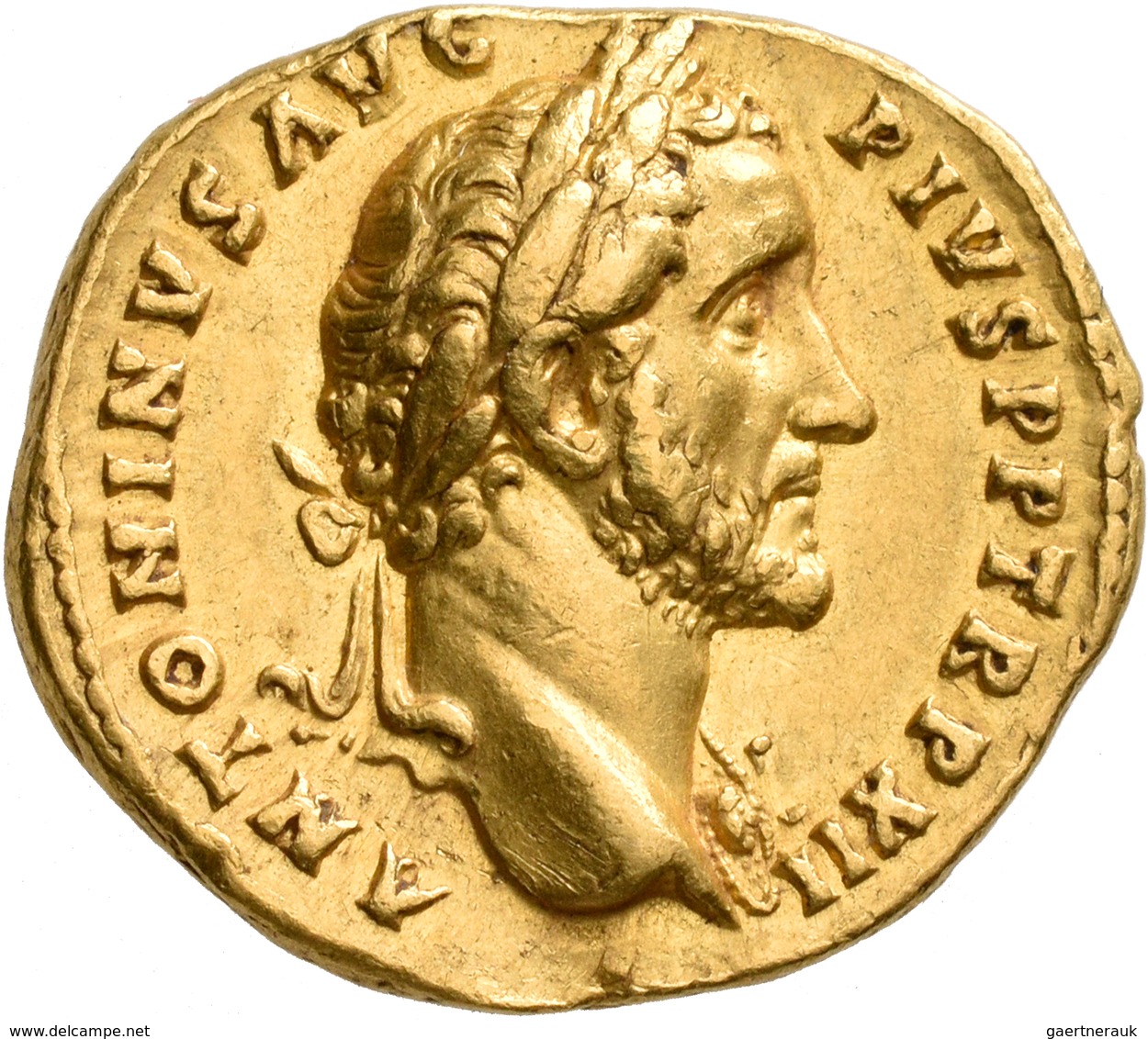 Antoninus Pius (138 - 161): AV-Aureus 148/149, 7,31 G, BMC 649, Calico 1503, RIC 177, Sehr Schön-vor - Die Antoninische Dynastie (96 / 192)