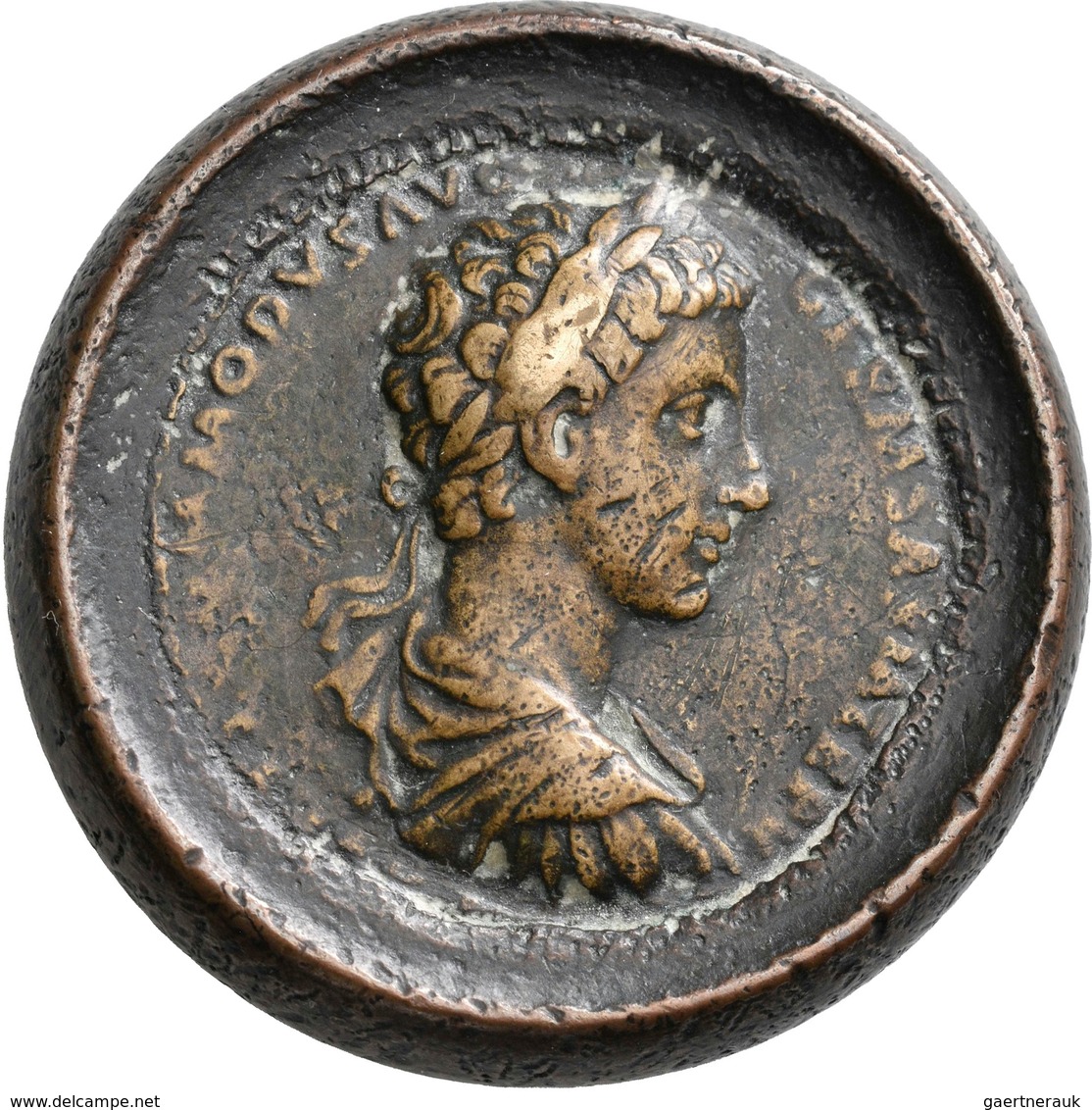 Commodus (166 - 177 - 180 - 192): Paduaner, Æ-Medaillons, 40 Mm, 65,35 G, Nach Dem Vorbild Der Prägu - La Dinastía Antonina (96 / 192)