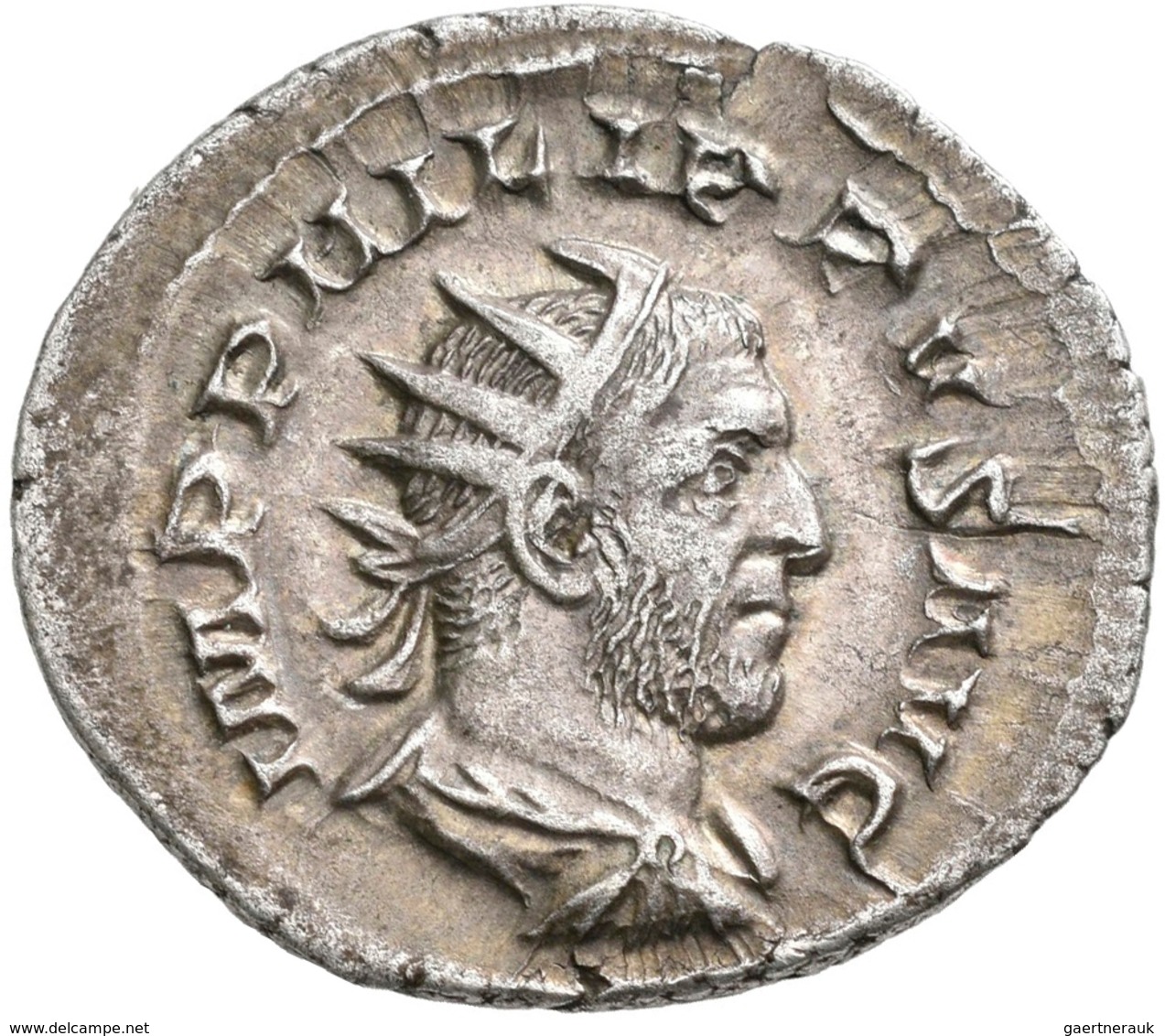 Philippus I. Arabs (244 - 249): AR-Antoninian, 4,02 G, Kampmann 74.22.3, Cohen 178, Schrötlingsfehle - Der Soldatenkaiser (die Militärkrise) (235 / 284)