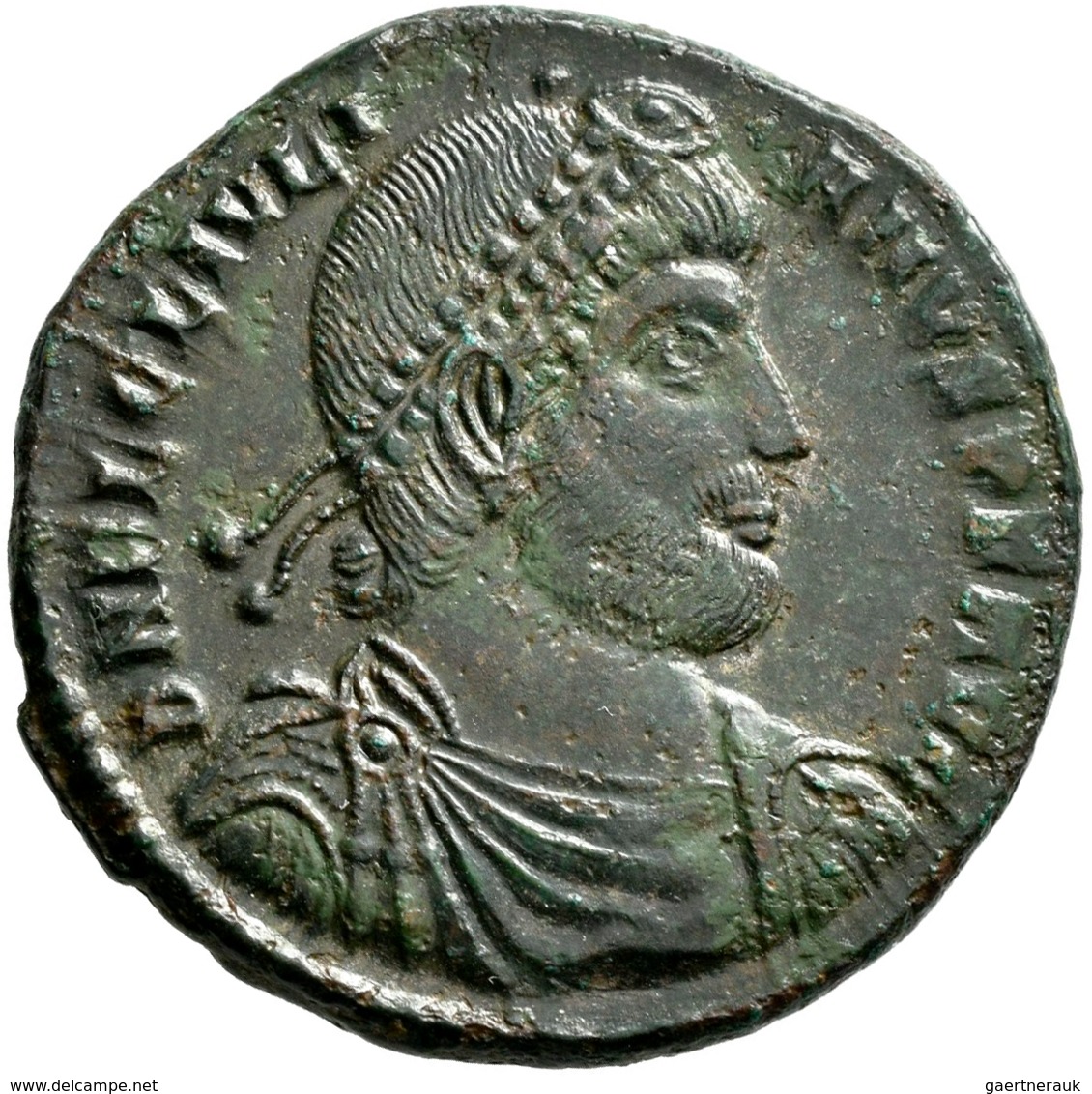 Iulianus II. (355 - 360 - 363): AE Doppelmaiorina (8,80g), Siscia (Sisak), 1. Offizin, 361-363 N.Chr - El Impero Christiano (307 / 363)