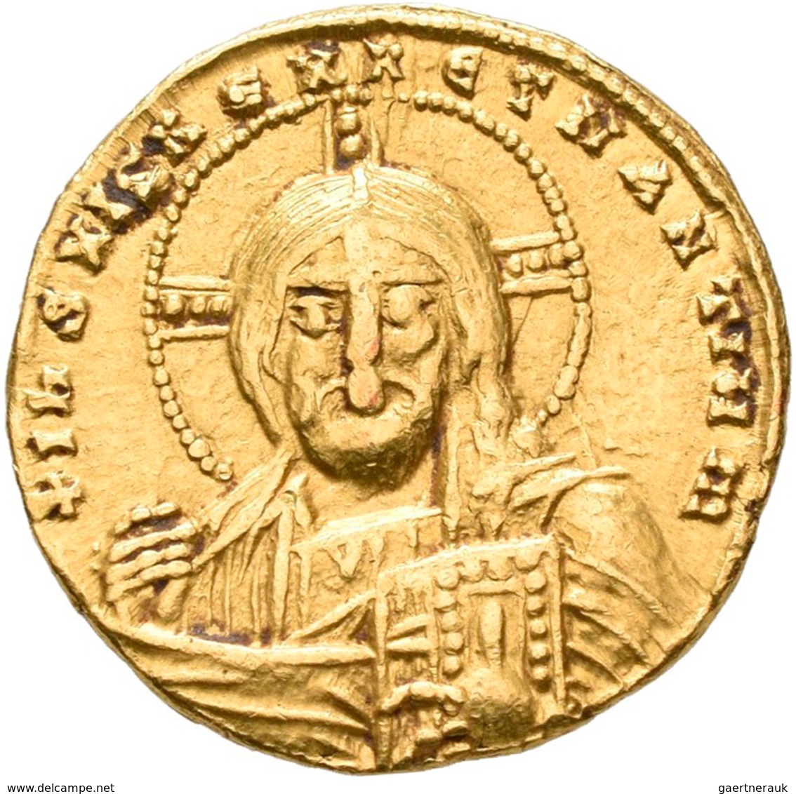 Constantin VII. (913 - 959) Und Romanus I. (920 - 944): Gold-Solidus, Konstantinopel; 18,9 Mm, 4,43 - Otros & Sin Clasificación