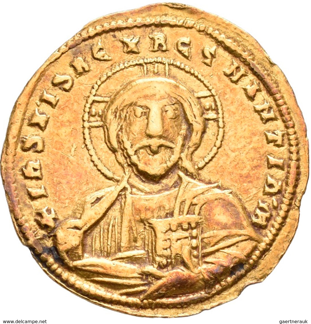 Nicephorus II. Phocas (963 - 969): Gold-Histamenon, Konstantinopel, Sear 1778, Sommer 38.2,; 21,2 Mm - Andere & Zonder Classificatie