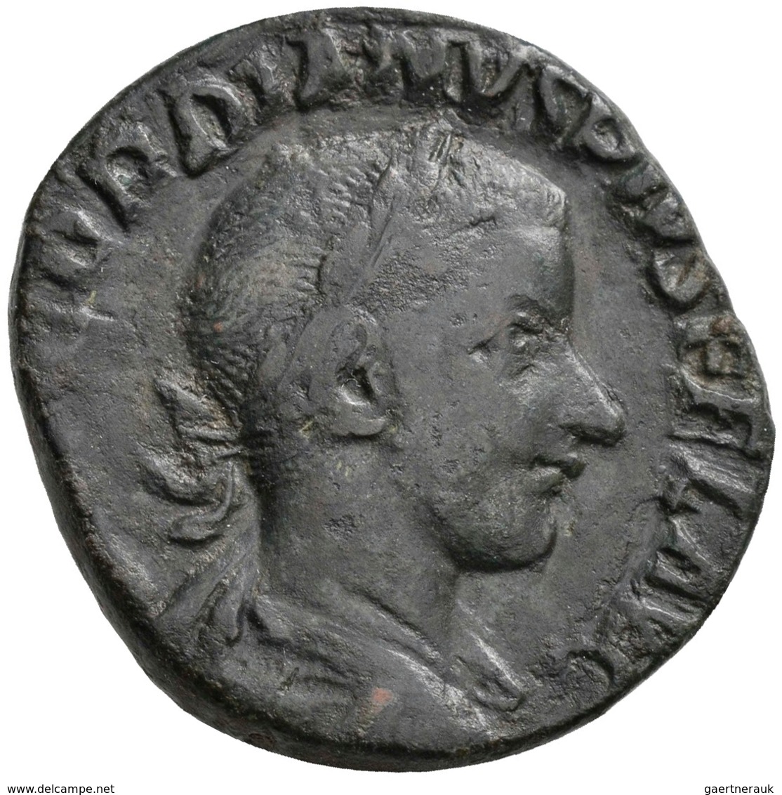 Antike: Lot 25 Antike Silber- Und Bronzemünzen, Meist Gordianus III. 238-244, Sesterze, As, Denare A - Otros & Sin Clasificación