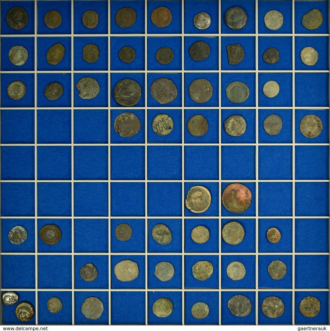 Antike: Lot Mit 176 Antiken Silber- Und Kupfermünzen; überwiegend Aus Der Römischen Kaiserzeit, Eine - Other & Unclassified