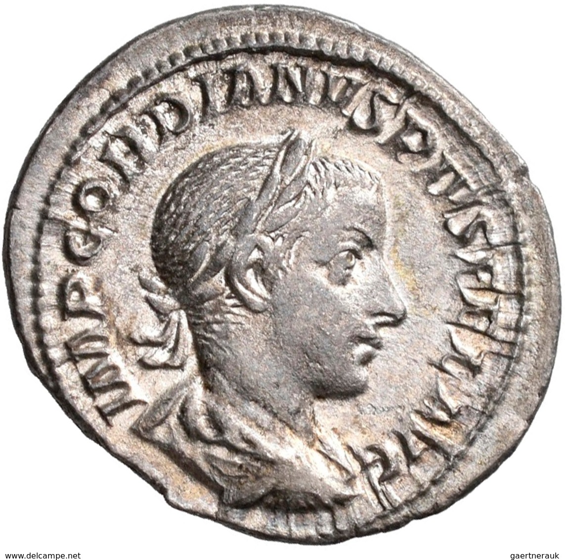 Antike: Römische Kaiserzeit, Gordianus III. 238-244: Lot 9 Münzen; 1 X Sesterz, 1 X AS, 6 X Antonini - Altri & Non Classificati