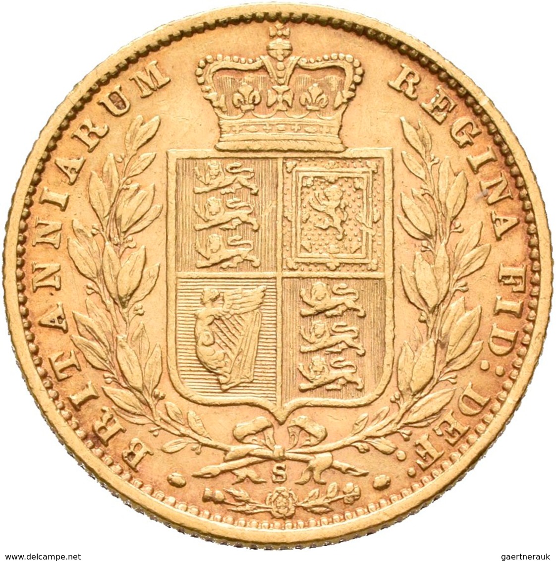 Australien - Anlagegold: Victoria 1837-1901: Sovereign 1875 S (Sydney), KM# 6, Friedberg 11. 7,92 G, - Other & Unclassified