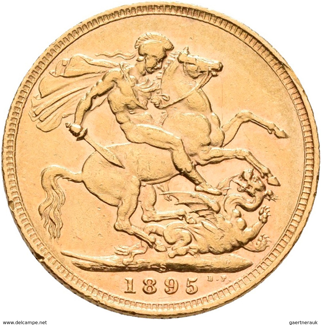 Australien - Anlagegold: Victoria 1837-1901: Sovereign 1895 S (Sydney), KM # 13, Friedberg 23. 7,94 - Andere & Zonder Classificatie