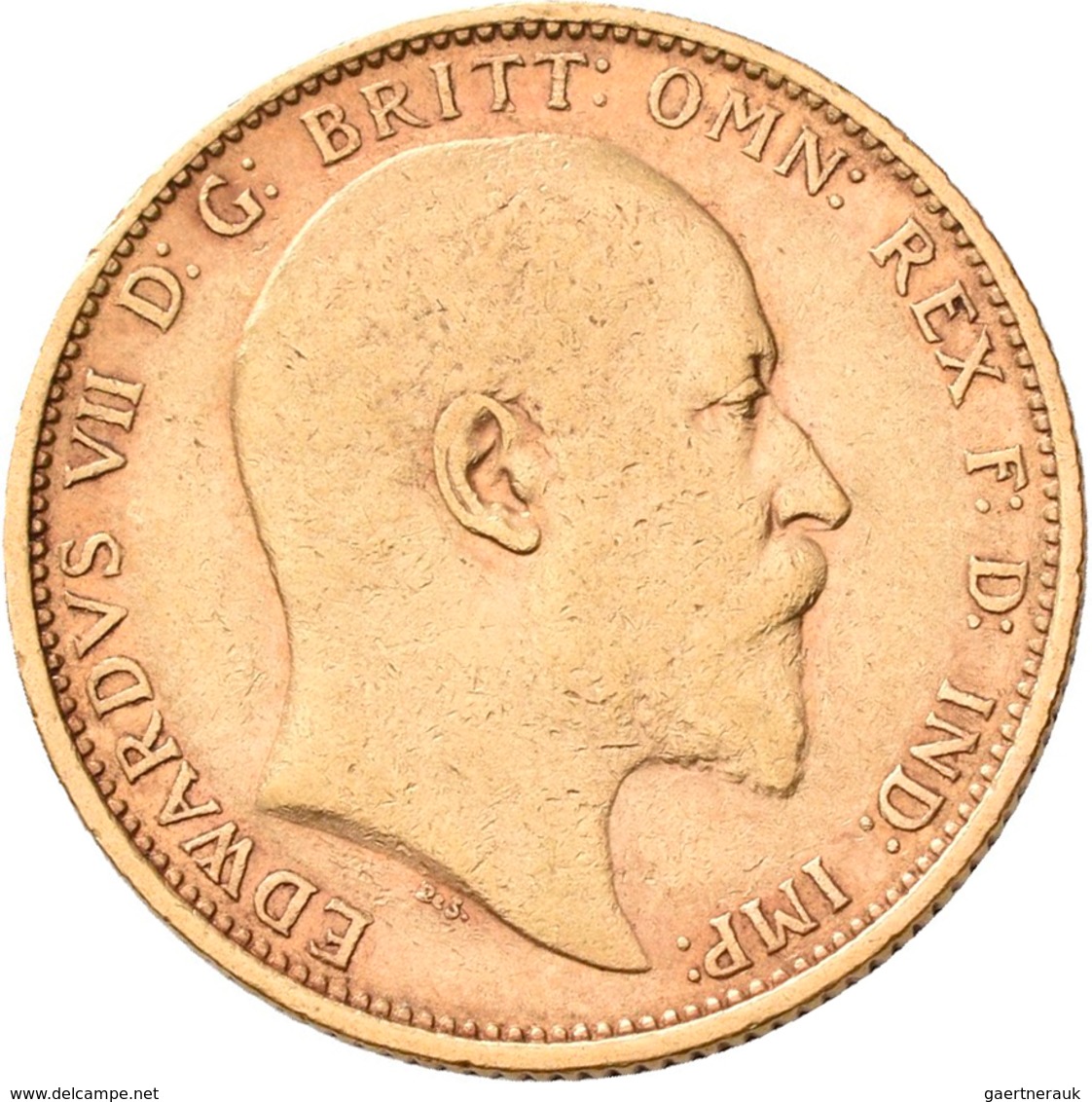 Australien - Anlagegold: Edward VII. 1901-1910: 1 Sovereign 1902 Sydney, 7,93 G, 916/1000 Gold, Frie - Sonstige & Ohne Zuordnung