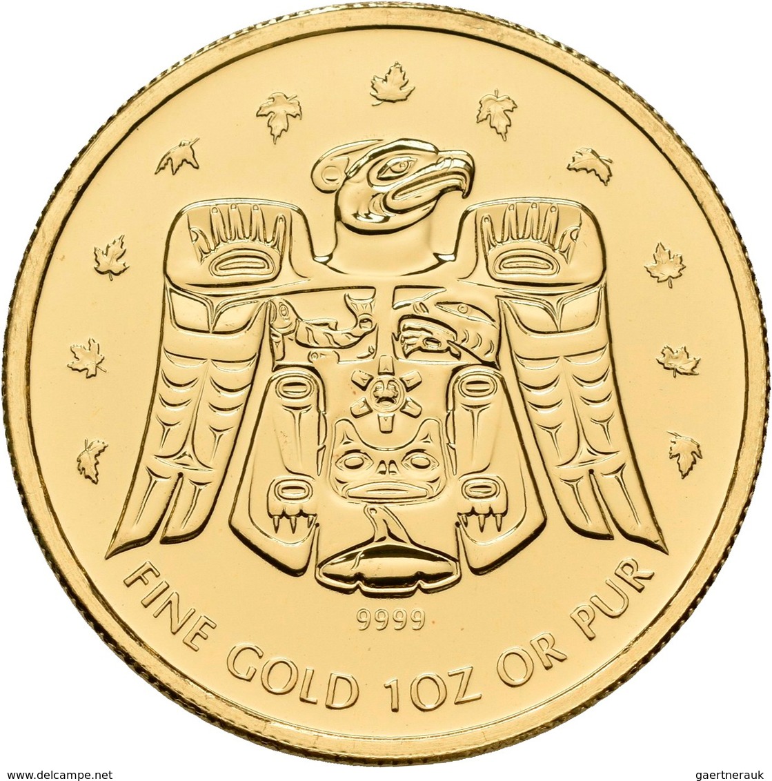 Kanada - Anlagegold: Elizabeth II. 1952-,: 50 Dollars 2009, Olympische Winterspiele Vancouver 2010 - - Canada
