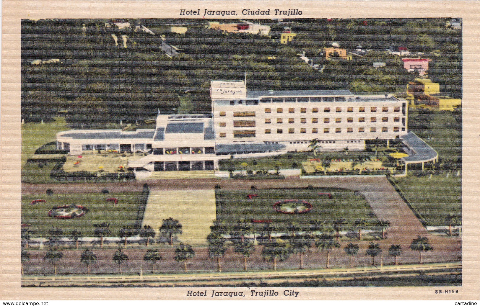 Entier  Postal Stationery - Republica Dominicana - Hôtel Jaraqua - Ciudad Trujillo - República Dominicana