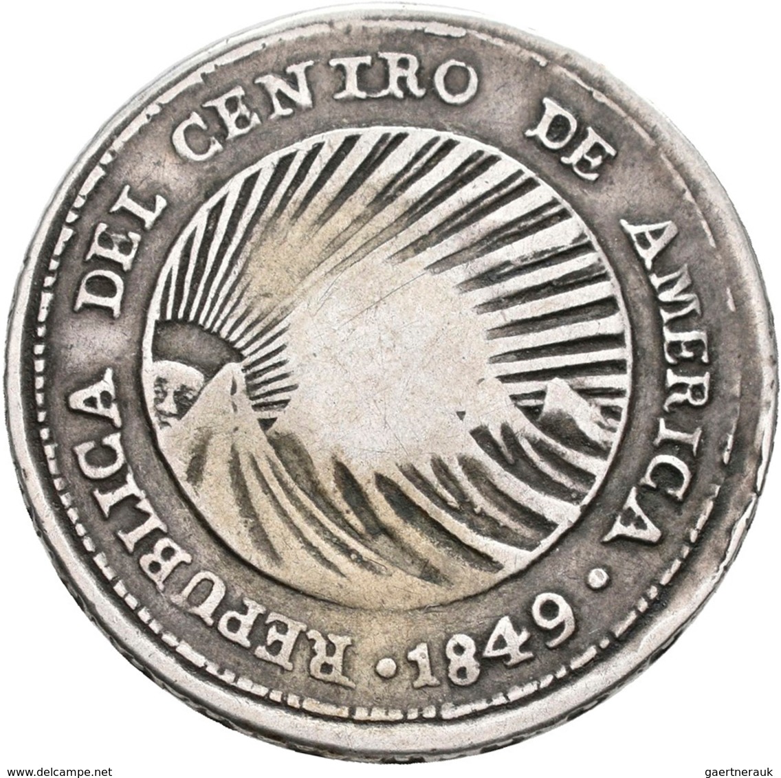 Mexiko: Lot 3 Münzen, Dabei Mexiko: 1 Centavo 1879; 1 Centavo 1891 (KM# 391.6); Costa Rica: 2 Reales - Mexiko