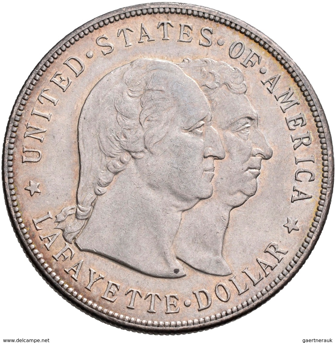 Vereinigte Staaten Von Amerika: Lafayette Dollar 1900, KM# 118, 26,69 G, Winz. Kratzer, Vorzüglich. - Altri & Non Classificati