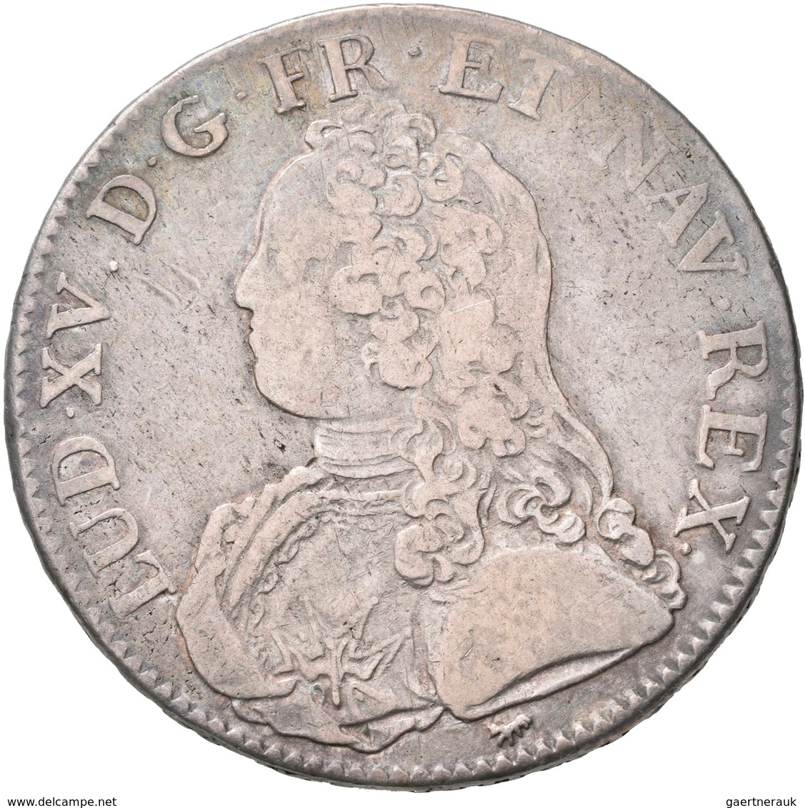 Frankreich: Louis XV. 1715-1774: Ecu 1727 A, Paris, Davenport 1330, Gadoury 321, 29,28 G, Fast Sehr - Altri & Non Classificati