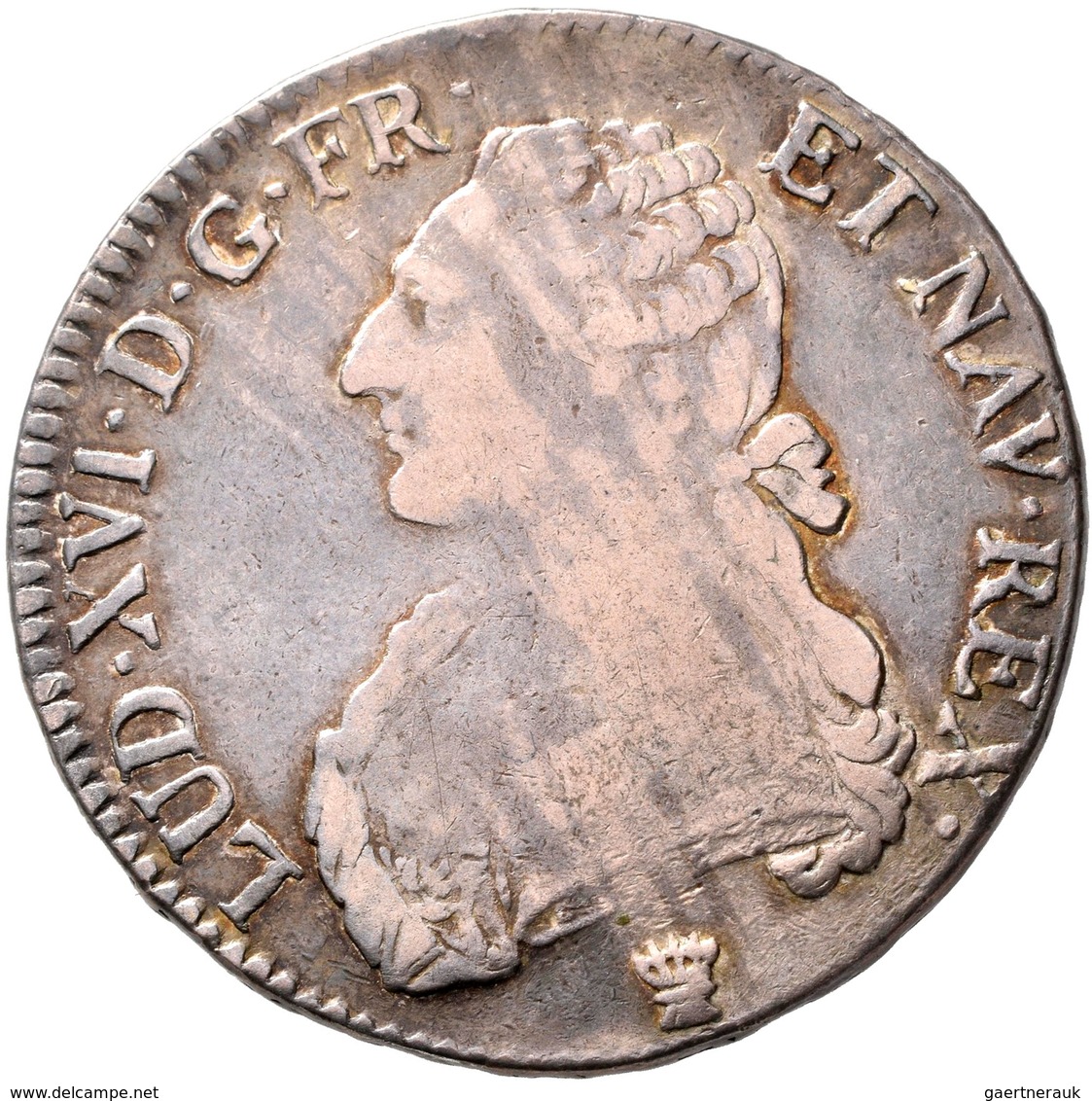 Frankreich: Louis XVI. 1774-1792: Ecu 1790 I, Limoges, Gadoury 356, Davenport 1333, 29,05 G, Fast Se - Sonstige & Ohne Zuordnung