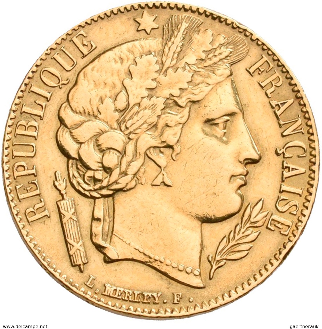 Frankreich - Anlagegold: 2. Republik 1848-1852: 20 Francs 1851 A, KM# 762, Friedberg 566. 6,42 G, 90 - Sonstige & Ohne Zuordnung