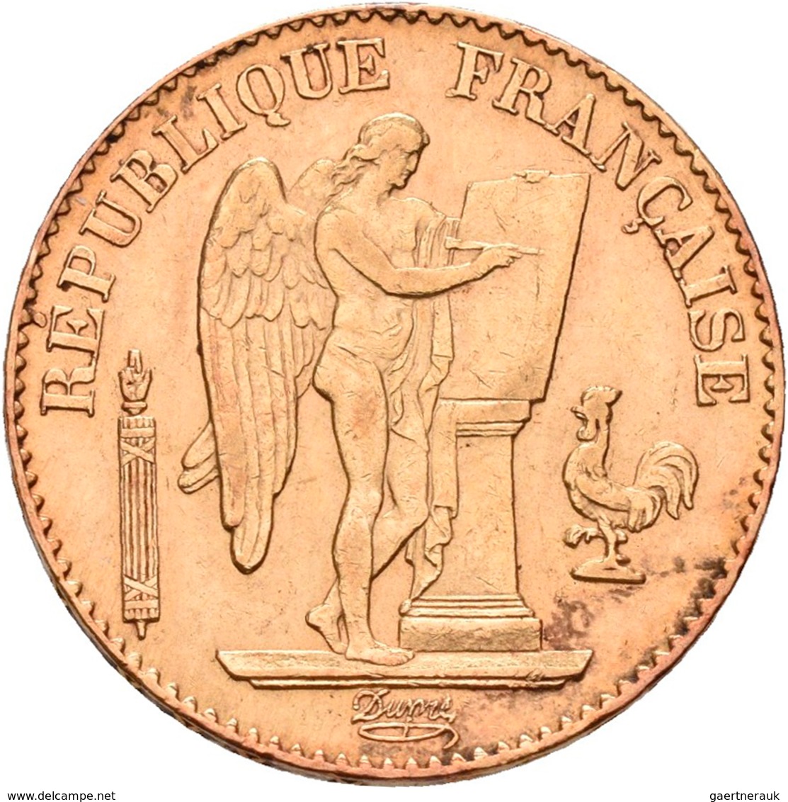 Frankreich - Anlagegold: 3. Republik 1871-1940: 20 Francs 1898 A. Friedberg 592, Gadoury 1063. 6,42 - Altri & Non Classificati