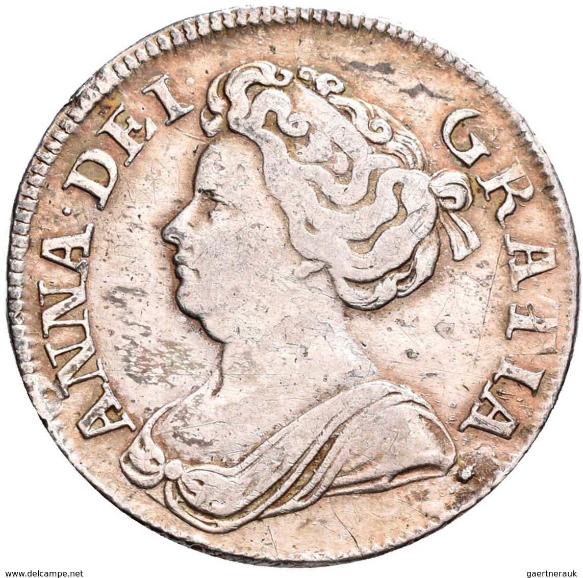 Großbritannien: Anne 1702-1714: Shilling 1711, London, KM# 523.1, Sehr Schön. - Autres & Non Classés