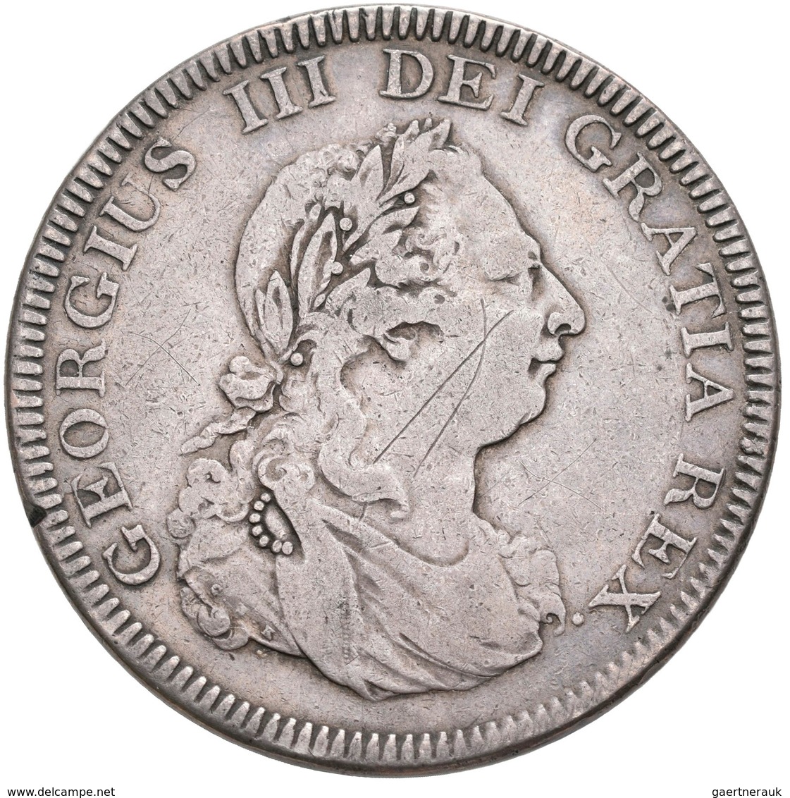 Großbritannien: Georg III. 1760-1820: Dollar 1804, Davenport 101, 26,36 G, Winz. Randfehler, Kratzer - Sonstige & Ohne Zuordnung