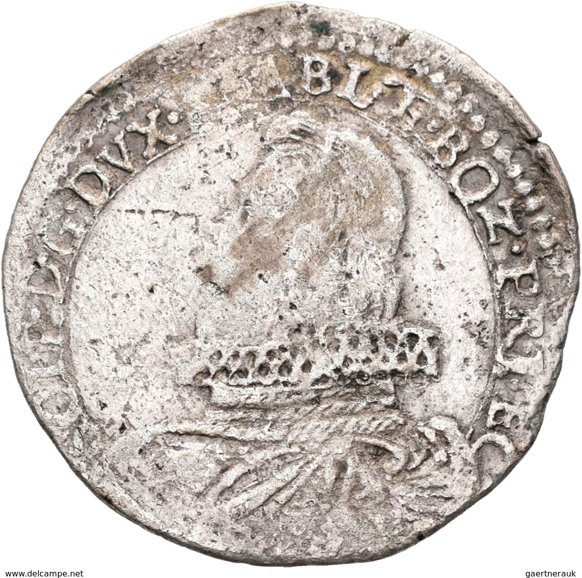 Italien: Bozzolo, Scipione Gonzaga 1613-1670: 8 Soldi O.J., 2. Periode - Principe Di Bozzolo E Duca - 1861-1878 : Victor Emmanuel II.