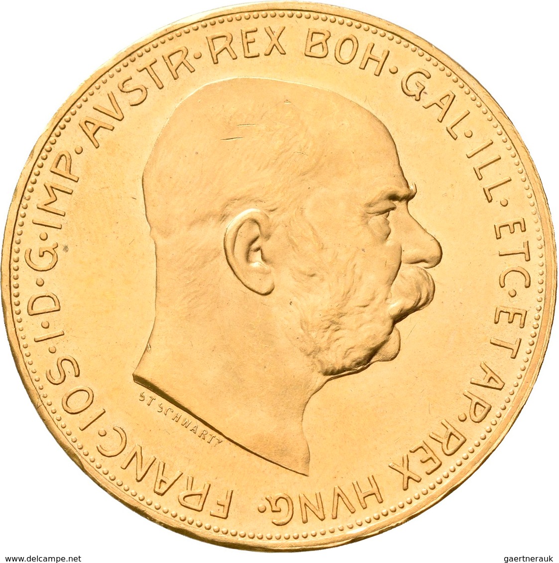 Österreich - Anlagegold: Franz Joseph I. 1848-1916: 100 Kronen 1915 (NP), KM# 2819, Friedberg 507R, - Oesterreich