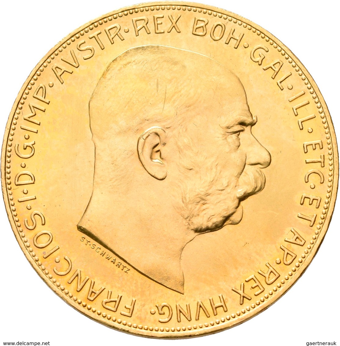 Österreich - Anlagegold: Franz Joseph I. 1848-1916: 100 Kronen 1915 (NP), KM# 2819, Friedberg 507R, - Oesterreich