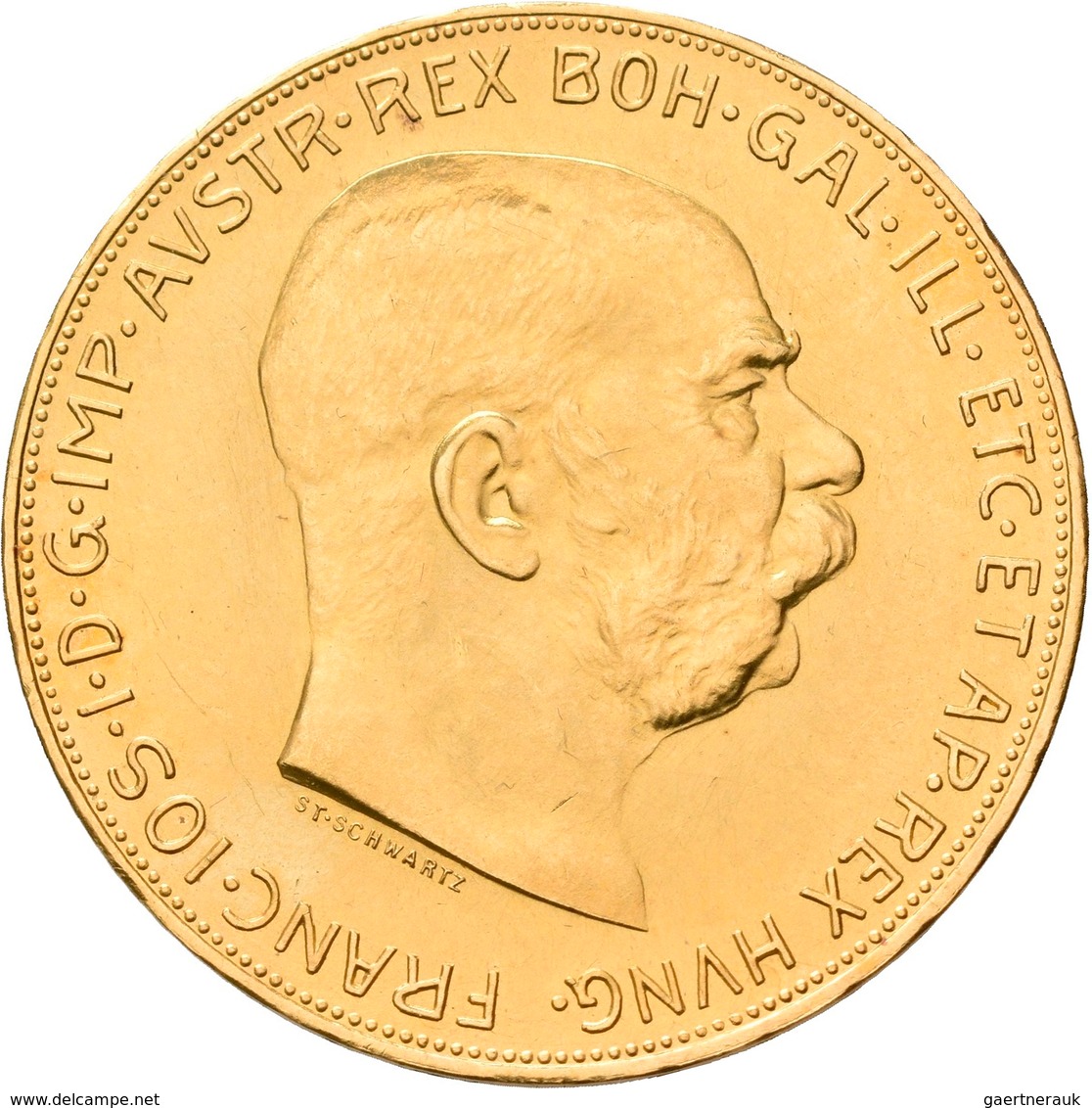 Österreich - Anlagegold: Franz Joseph I. 1848-1916: 100 Kronen 1915 (NP), KM# 2819, Friedberg 507R, - Austria