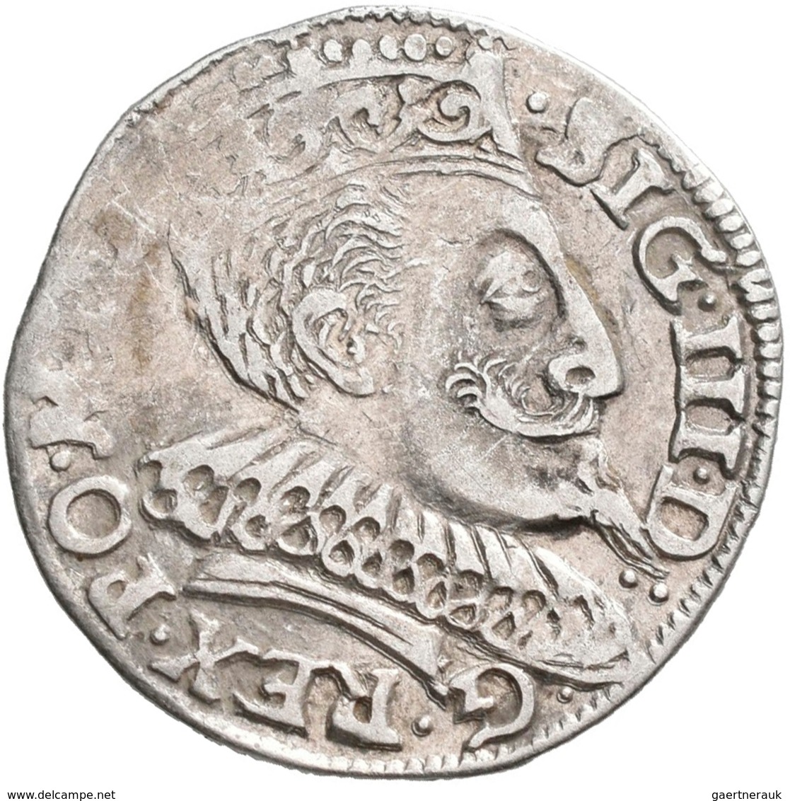 Polen: Sigismund III. (Zygmunt III. Waza) 1587-1632: Lot 6 Münzen: 3 Gröscher / Grosze (Trojak) Um 1 - Polen
