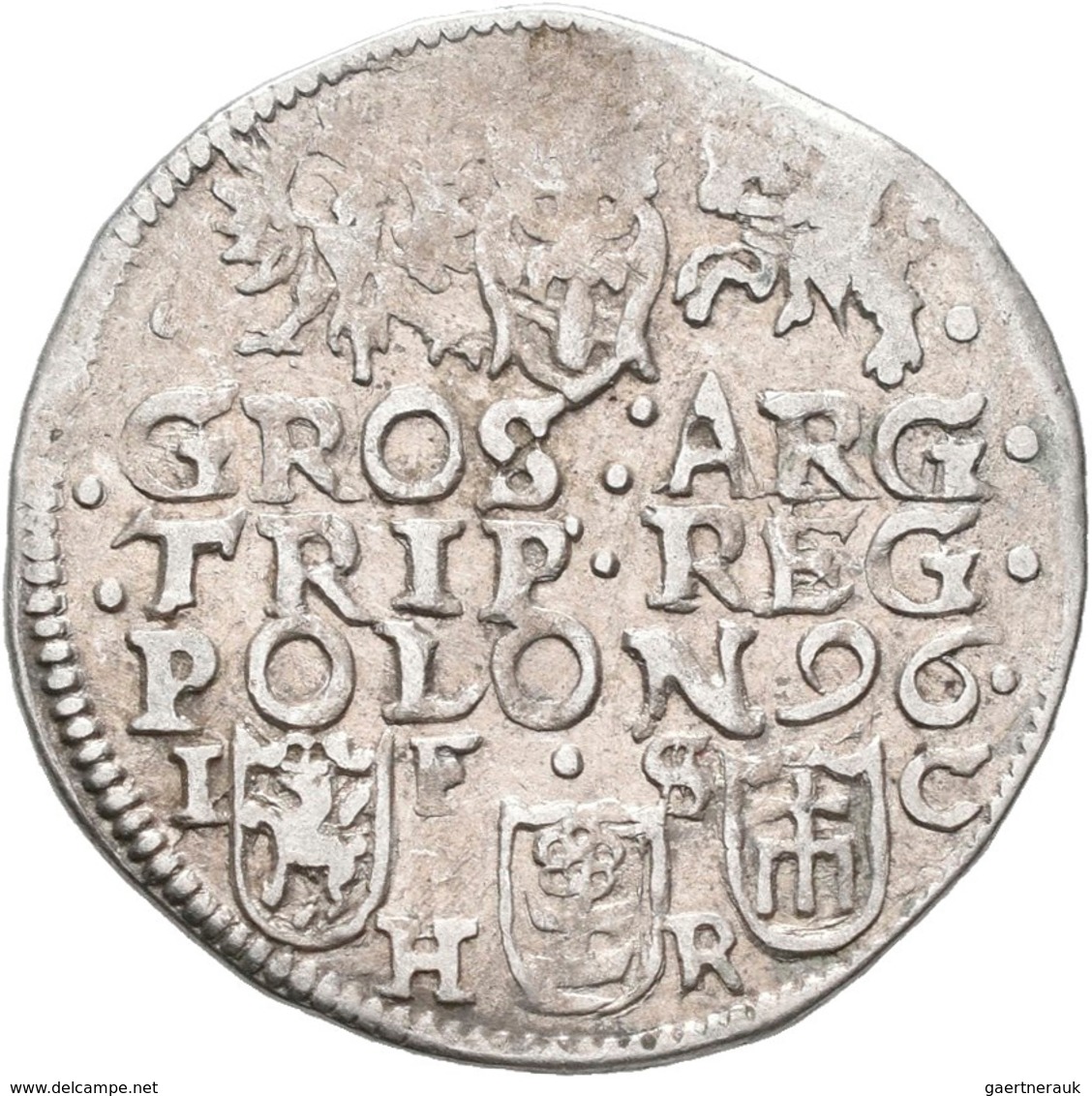 Polen: Sigismund III. (Zygmunt III. Waza) 1587-1632: Lot 6 Münzen: 3 Gröscher / Grosze (Trojak) um 1