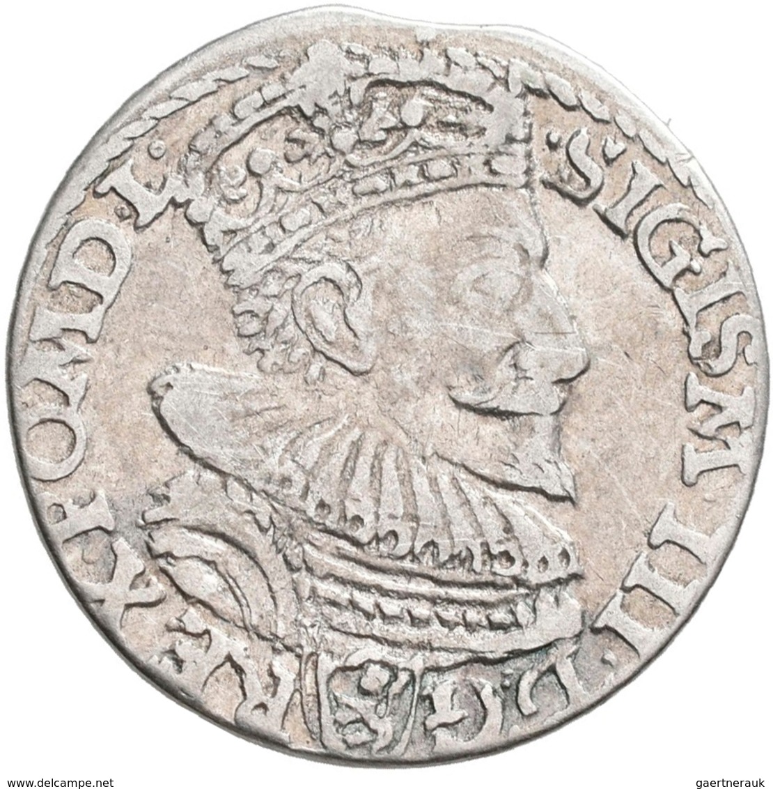 Polen: Sigismund III. (Zygmunt III. Waza) 1587-1632: Lot 6 Münzen: 3 Gröscher / Grosze (Trojak) um 1