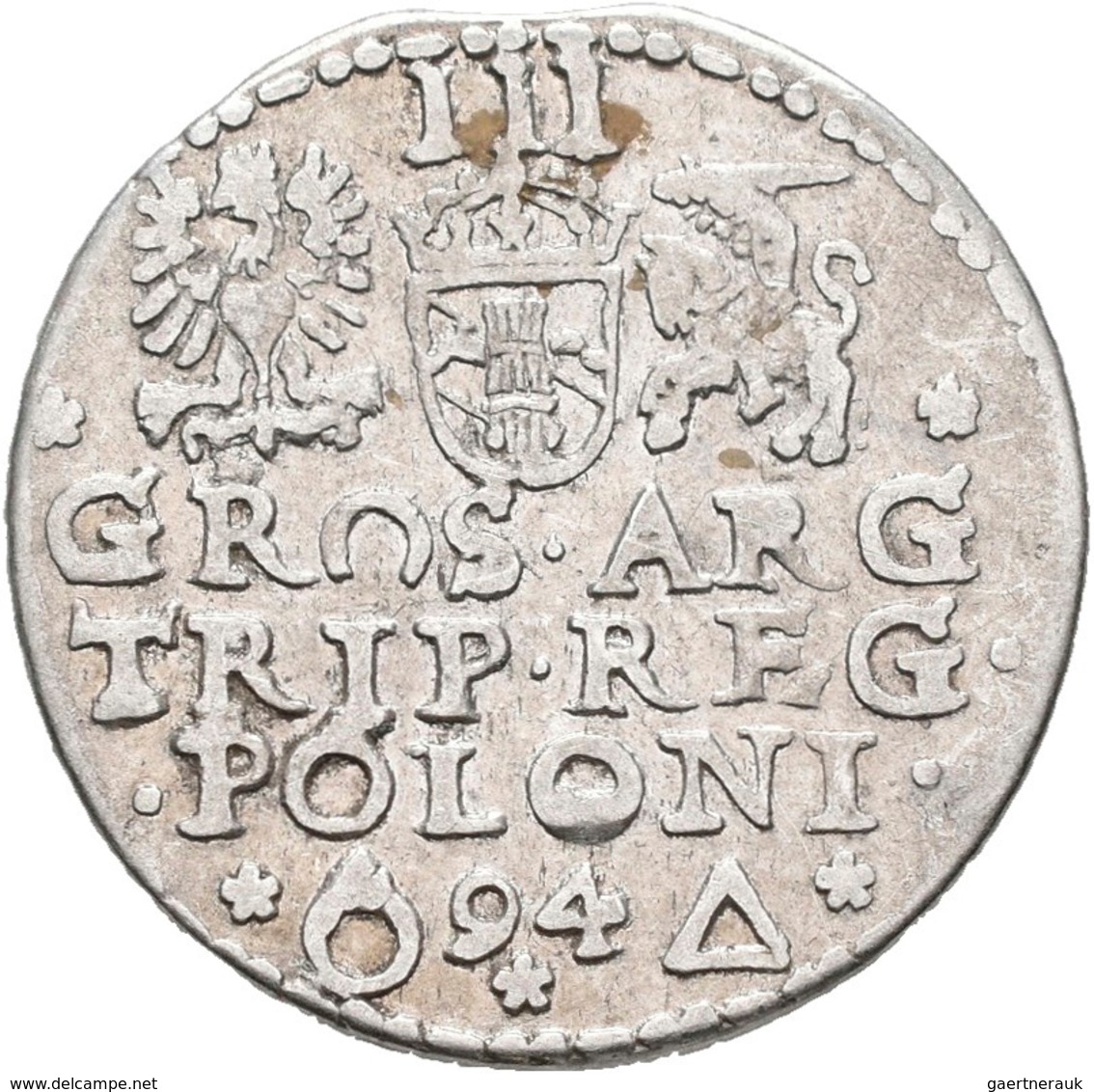 Polen: Sigismund III. (Zygmunt III. Waza) 1587-1632: Lot 6 Münzen: 3 Gröscher / Grosze (Trojak) um 1