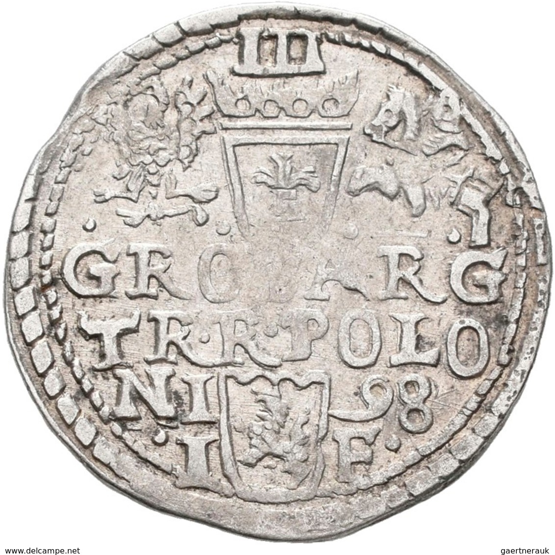 Polen: Sigismund III. (Zygmunt III. Waza) 1587-1632: Lot 6 Münzen: 3 Gröscher / Grosze (Trojak) um 1