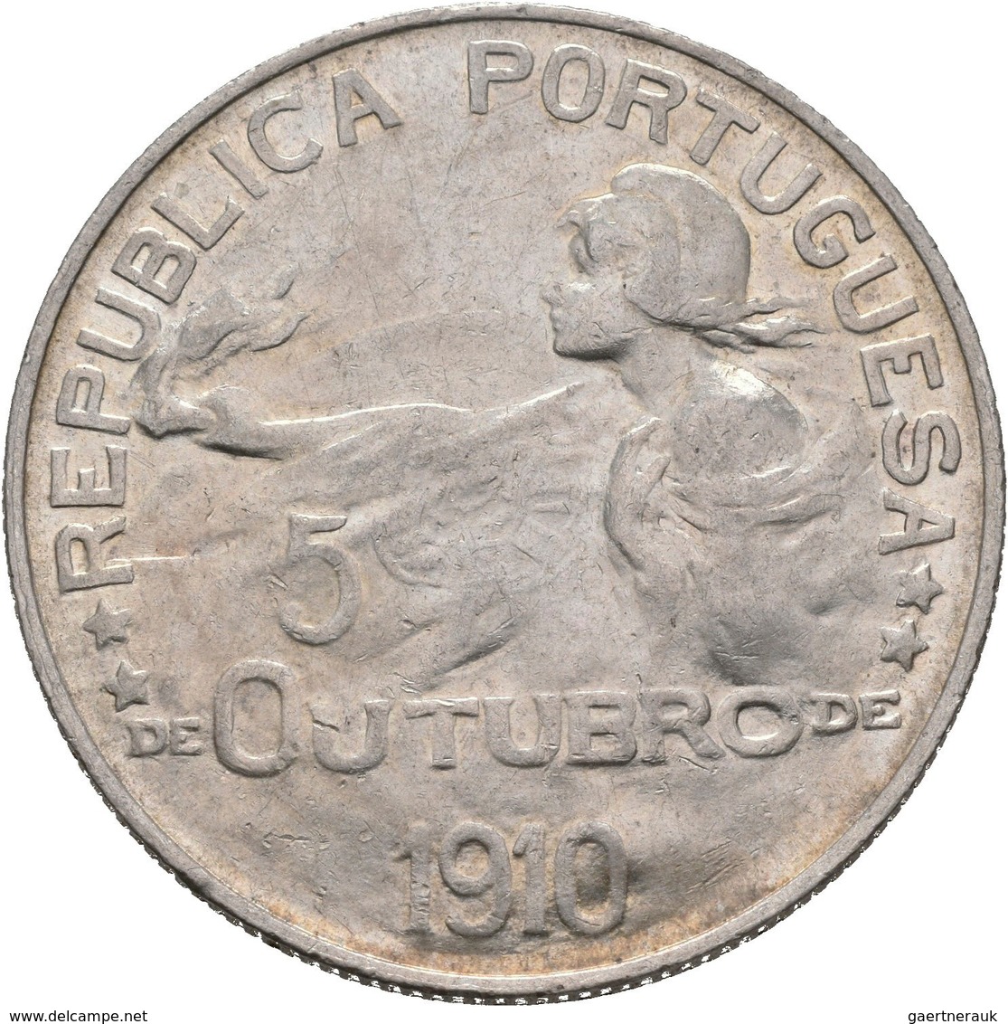 Portugal: Republik 1910-: Lot 2 Stück; 1000 Reis 1910, 1915, KM 560/564, Vorzüglich. - Portogallo