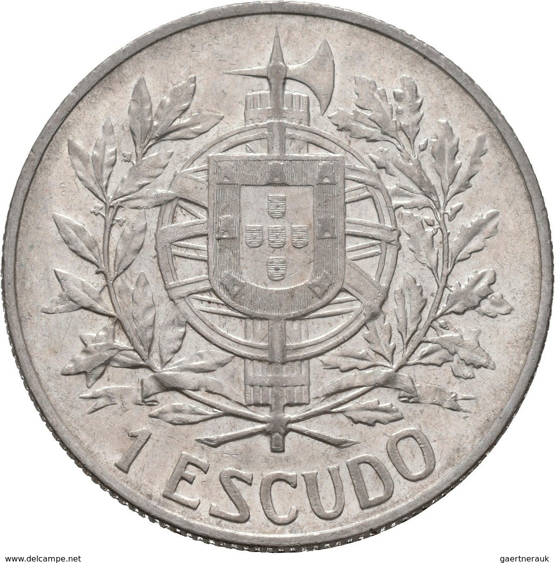 Portugal: Republik 1910-: Lot 2 Stück; 1000 Reis 1910, 1915, KM 560/564, Vorzüglich. - Portugal