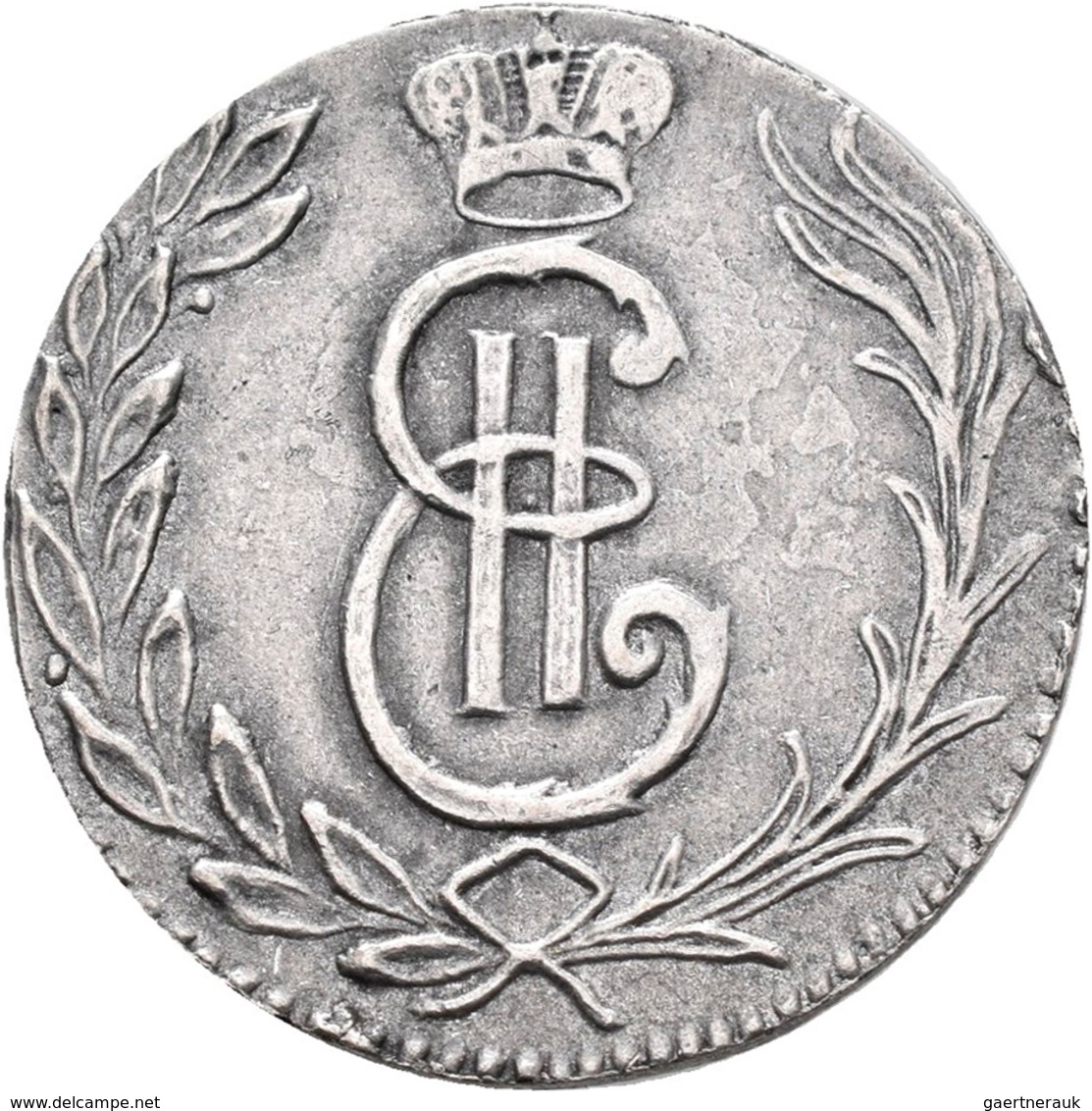 Russland: Katharina II. 1762-1796: 20 Kopeken 1764 Susun, Für Sibirien, (SAMMLERANFERTIGUNG / COLLEC - Rusia