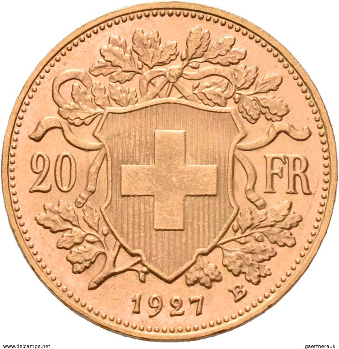 Schweiz - Anlagegold: Lot 3 Goldmünzen: 20 Franken (Vreneli) 1927 B, 1930 B, 1930 B. KM# 35.1, Fried - Otros & Sin Clasificación