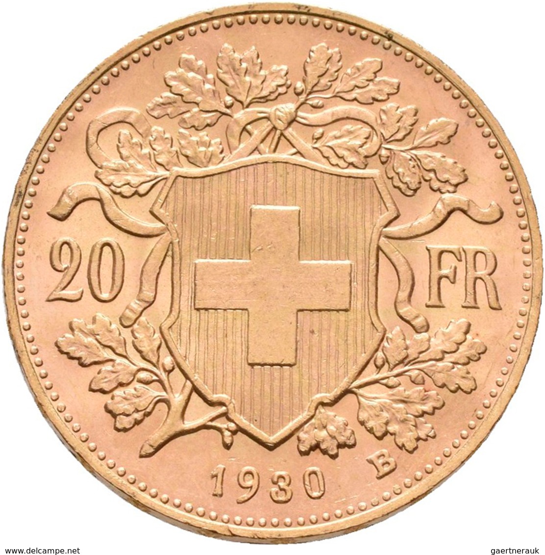 Schweiz - Anlagegold: Lot 3 Goldmünzen: 20 Franken (Vreneli) 1927 B, 1930 B, 1930 B. KM# 35.1, Fried - Sonstige & Ohne Zuordnung