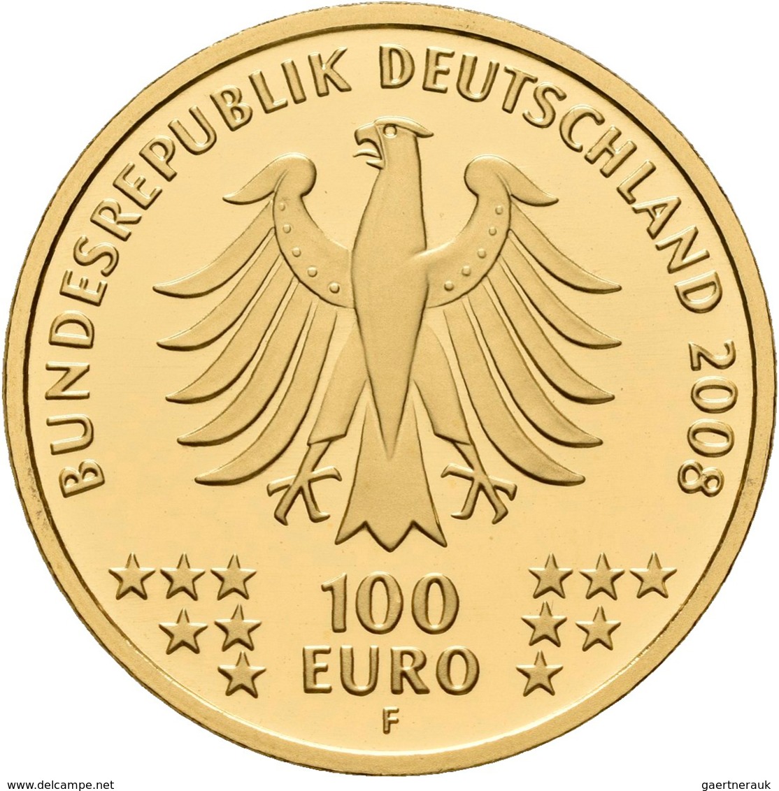 Deutschland - Anlagegold: 2 X 100 Euro 2008 Altstadt Goslar (D,F), In Originalkapsel Und Etui, Mit Z - Germany