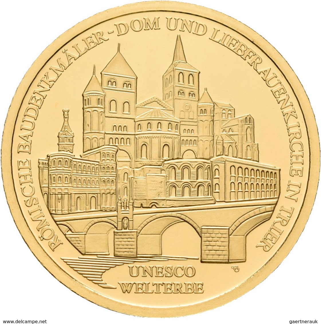 Deutschland - Anlagegold: 2 X 100 Euro 2009 Trier (A,D), In Originalkapsel Und Etui, Mit Zertifikat, - Deutschland