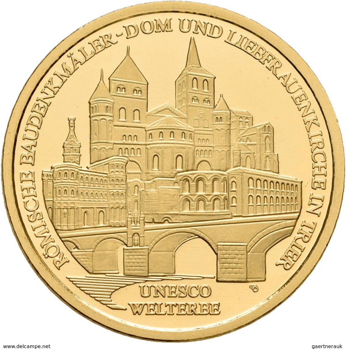 Deutschland - Anlagegold: 2 X 100 Euro 2009 Trier (A,D), In Originalkapsel Und Etui, Mit Zertifikat, - Germania
