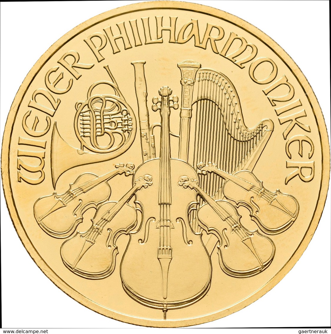 Österreich - Anlagegold: 100 Euro 2010 Wiener Philharmoniker. KM# 3095, Friedberg B5. 31,11 G (1 OZ) - Oesterreich