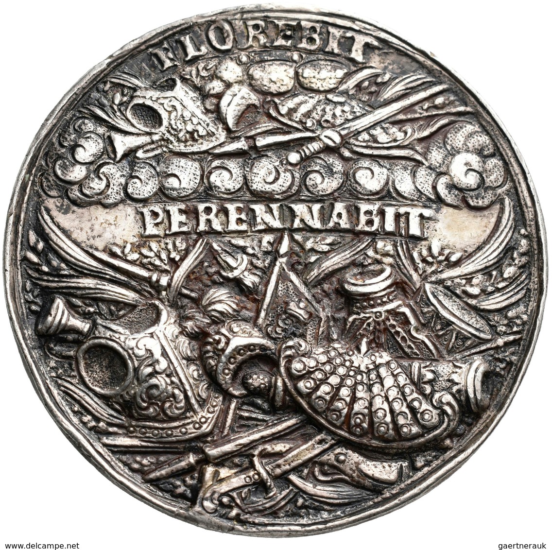Altdeutschland Und RDR Bis 1800: Bayern, Maximilian II. Emanuel 1679-1726: Silbergußmedaille 1688, V - Other & Unclassified